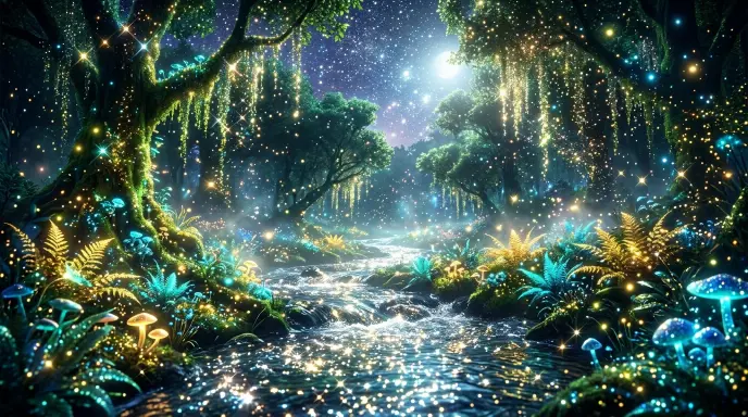 Glimmering Brightly